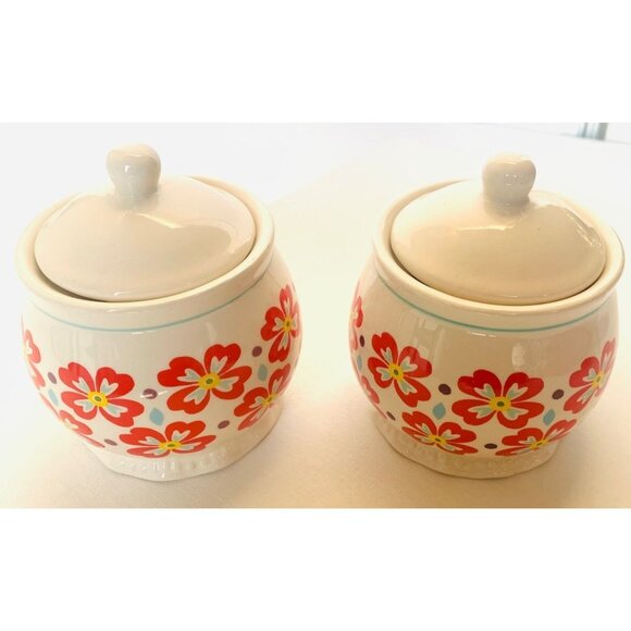 Pioneer Woman Sugar Bowl "From my Frontier to yours" Collection Set of 2 - Picture 13 of 14